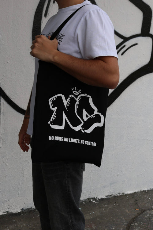 NC Tote Bag- "No Control" - Black